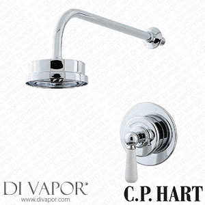 C.P. Hart Arc Sequential Shower Valve & Shower Head with Arm GRARSET7 Spare Parts