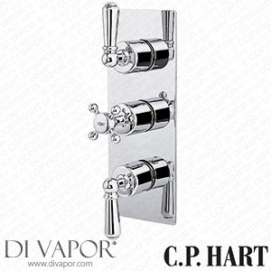 C.P. Hart Arc Triple Control Shower Valve (Two Outlets) GRARTCS2CPV2 Spare Parts