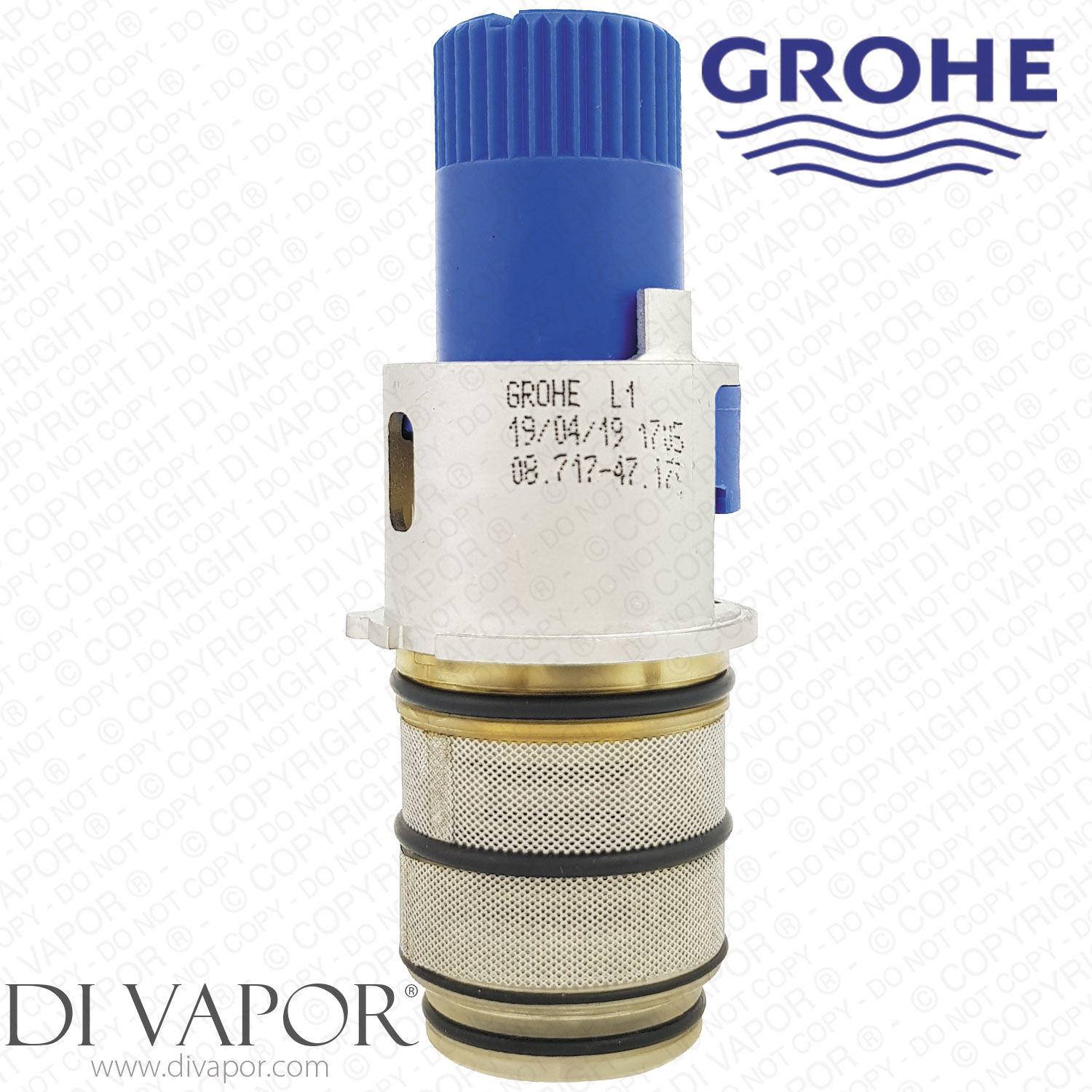 beroemd Hallo Civic Grohe 47175000 1/2" Reverse Turbostat Thermostatic Cartridge for Grohtherm,  Allure, THM and Rainshower Valves