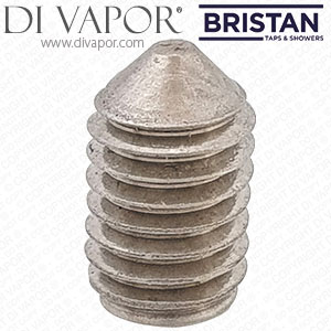 Bristan GRUB CP A4 M5X8 M5 x 8 CONE POINT A4 SS GRUB SCREW