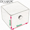 Square Shower Mixer Knob