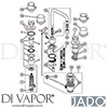 Jado H2050AA GEN1 Spare Tech Diagram