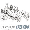 Jado H2553AA Valve Spare Diagram