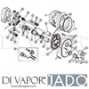 Jado H2578AA Valve Spare Tech Diagram