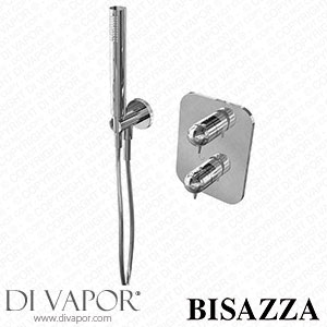 Bisazza Organico Wall-Mounted Thermostatic Shower Mixer HA77 Spare Parts