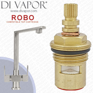 CAPLE Robo Dual Control Hot Kitchen Tap Cartridge ROB3 SS Compatible Spare HC ROB3 SS