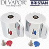 Bristan HD 05454ACSET-BL Handle Pair Manhattan Tap