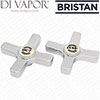 Bristan HD BT048FBCPB Handles With Indice