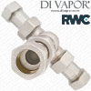 RWC 22mm 2-in-1 Heatguard TMV3-8 Thermostatic Mixing Valve Reliance Water Controls