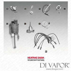 Heatrae Sadia Cameo 2 Electric Shower Spare Parts