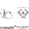 Crosswater HG110DPN-LV Diagram