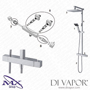 MX Group Atmos Vision (HMP) Shower Spares