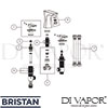 Bristan HOU 3HBF C Spare Tech Diagram