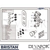 Bristan HOU SHC3DIV C Spare Tech Diagram