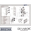 Bristan HOU SHC3STP C Spare Tech Diagram