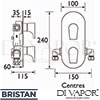 Bristan HOU-SHCDIV-C Spare Parts Diagram