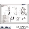 Bristan HOU SHCDIV C Spare Tech Diagram