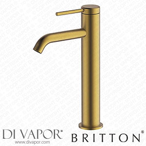 Britton Hoxton Tall Basin Mixer - Brushed Brass - HOX.002BB Spare Parts