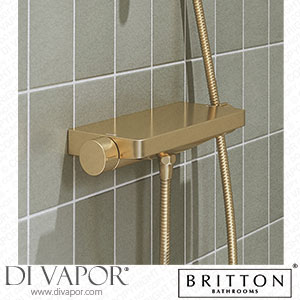 Britton Bathrooms Hoxton Thermostatic Shower Valve - Brushed Brass HOX.052BB Spare Parts