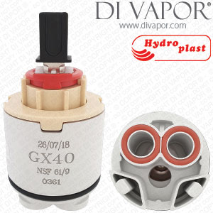 Hydroplast Cartridge GX.40 Q. 10x10.5 C/RT (G.40)