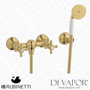 IB Rubinetti HR350OS Hermes + Hermes Elle Wall Mounted Shower Mixer with Shower Kit Spare Parts