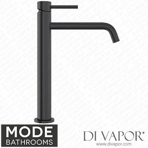 Mode Bathrooms HRBNTR02 Spencer Round Black High Rise Basin Mixer Tap Spare Parts