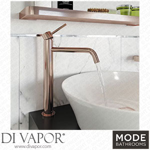 Mode Spencer Round Rose Gold High Rise Basin Mixer Tap - HRBNTR05 Spare Parts