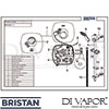 Bristan HY POWSHX W Spare Tech Diagram