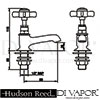 Hudson Reed Ultra I399X Beaumont Mixer Spare Diagram