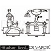 Hudson Reed Ultra I399X Beaumont Mixer Spare Parts Diagram