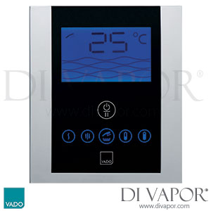 VADO IDE-147-C/P Identity Thermostatic Shower Valve with Diverter & Digital Control Panel Spare Parts