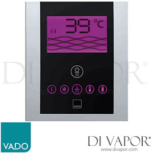 VADO IDE-147B-C/P Identity Thermostatic Shower Valve with Diverter And Digital Control Panel Spare Parts