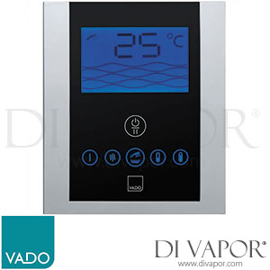 VADO IDE-147C-C/P Identity Thermostatic 2 Outlet Shower Valve and Digital Control Panel Spare Parts