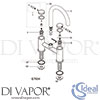 Ideal Standard IDL DV 150 Spare Tech Diagram