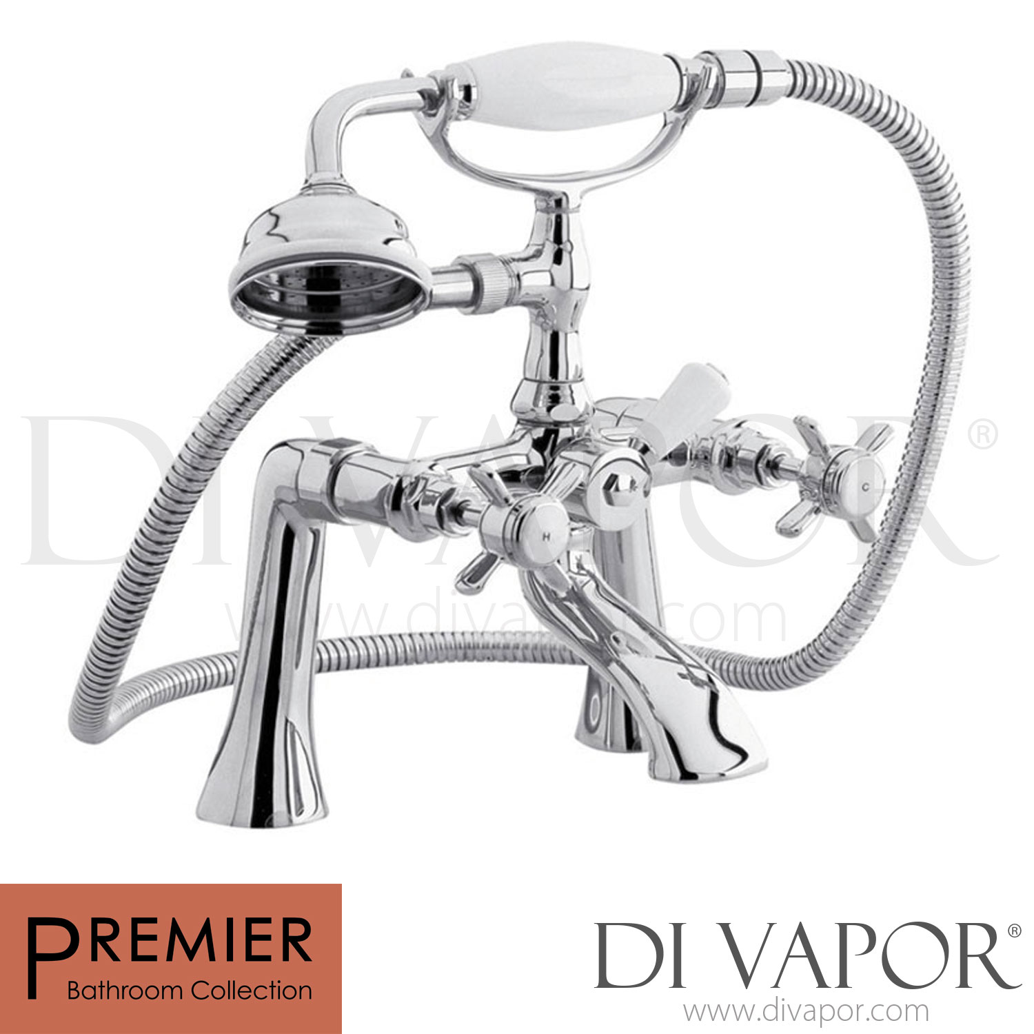 Premier Nuie IJ324 Traditional 1 2 Bath Shower Mixer Tap Spare Parts   Premier IJ324 Traditional Mixer Spare Parts 