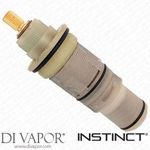 INSTINCT IN10032FF Deluge Dual Outlet TMV2 Shower Bar Thermostatic Cartridge