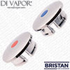 Bristan IND 2151R Indice Pair for BE SNK