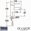 Deva Spare Diagram