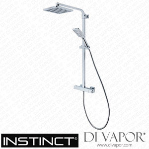 Instinct INSAN3037 Andros Square Twin Outlet Thermostatic Bar Shower Mixer (Push Button) Spare Parts