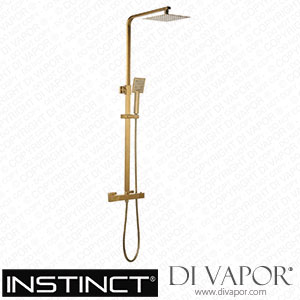 Instinct INSHE1012 Helme Square Twin Outlet Thermostatic Bar Shower Mixer Spare Parts