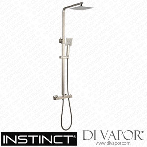 Instinct INSHE1013 Helme Square Twin Outlet Thermostatic Bar Shower Mixer Spare Parts