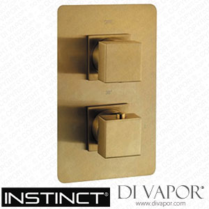 Instinct INSHE1015 Helme Square Two Handle Single Outlet Concealed Shower Valve Spare Parts