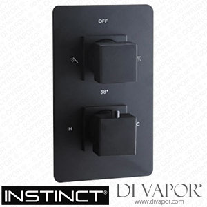 Instinct INSHE1016 Helme Square Two Handle Twin Outlet Concealed Shower Valve Spare Parts