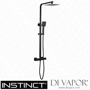 Instinct INSHE10CT1 Helme Square Cool Touch Thermostatic Bar Shower Mixer Spare Parts