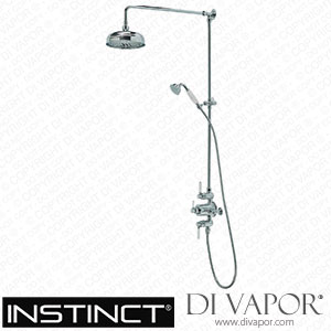 Instinct INSHE3034 Hemsworth Lever Twin Outlet Thermostatic Bar Shower Mixer Spare Parts