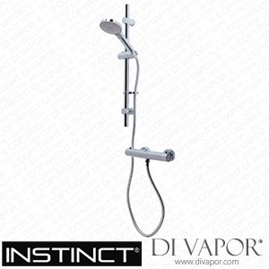 Instinct INSIO3003 Ios Round Thermostatic Bar Shower Mixer Push Button Spare Parts