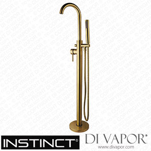 Instinct INSIV1001 Ivelet Floor Standing Bath Shower Mixer with Kit Spare Parts