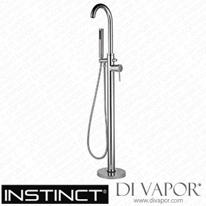 Instinct INSIV1002 Ivelet Floor Standing Bath Shower Mixer with Kit Spare Parts