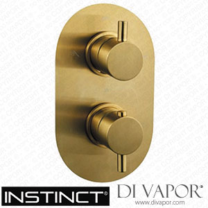 Instinct INSIV1010 Ivelet Round Two Handle Twin Outlet Concealed Shower Valve Spare Parts