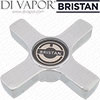 Bristan IRP19-02-10 Art Deco Shower Single Control Handle